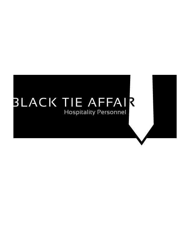 Black Tie Affair Hospitality Personnel